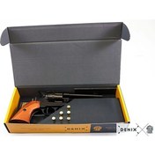 Resim Denix Dekoratif Replika Revolver Cal.45 Peacemaker 4,75 , With 6 Bullets 