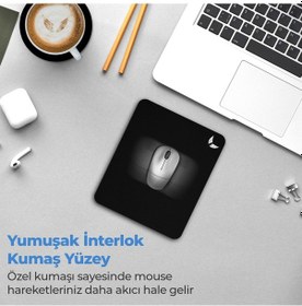 Resim Golite Küçük Mouse Pad Siyah 18X22 