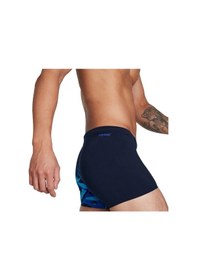 Resim Speedo Allover V Aquashort Erkek Yüzücü Mayosu Siyah 