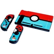 Resim Aircraft Jzcat Nintendo Switch Bölünmüş Kılıf Oyun Teması Renkli Kılıf Sert Kılıf-a026 