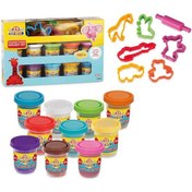 Resim 03290 Art Craft 16 parça HAMUR SETİ-RENGARENK / 560 gr 