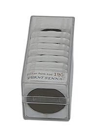 Resim Pelikan 10 Lu Sulu Boya Tableti Burnt Sienna-yanık Kahve 