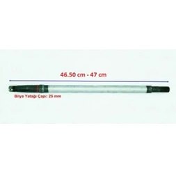 Resim Aks Mili E-Bisiklet 18 Freze 46.5CM-47CM 