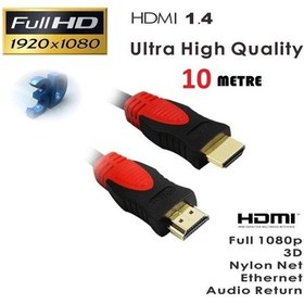 Resim 10M Metre Hdmi Kablo 1.4B 3D Boyutlu Lcd Tv Laptop Bilgisayar Uydu 