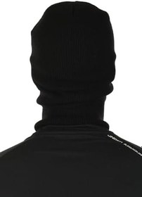 Resim Örgü Kar Maskesi Siyah Balaclava 