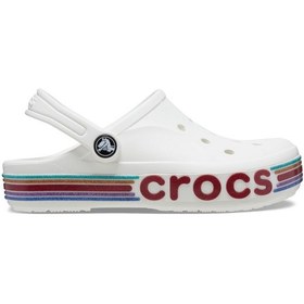 Resim Crocs Bayaband Rainbow Glitter Clg T Çocuk Sandalet Beyaz 