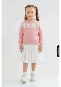 Resim Xo Kids Kız Çocuk Elbise 4-12 Yaş 2004 Pembe 
