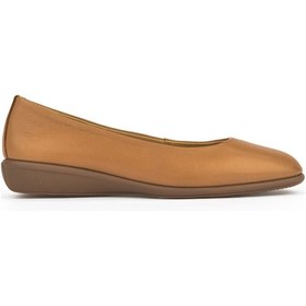 Resim Ziya, Kadın Hakiki Deri Konfor Babet 1511050z2220 Taba 1511050z2220 320 Taba 