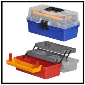 Resim Savex Şeffaf Balıkçı Takım Çantası 15" 335 175 195mm 