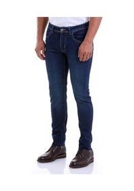 Resim Hatemoğlu Lacivert Slim Fit Düz Düşük Bel Kot Pantolon Lacivert 