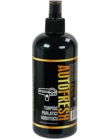 Resim AutoFresh Oto Torpido Araba Göğüslük Araç Konsol Bakımı Parlatıcı ve Koruyucu 410 ML 