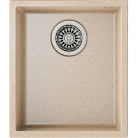 Resim SQUARE 34.40 TG AVENA BEIGE Tezgahaltı Granit Eviye Bej 34 cm 115230032 