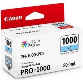 Resim Canon Pfı 1000 Pc Foto Mavi Kartuş İpf Pro 1000 