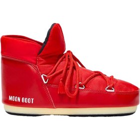 Resim Moon Boot Mb Pumps Nylon Kadın Kar Botu Kırmızı 