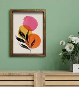 Resim Bk Gift Otel Odası Konseptli Doğal Masif Ahşap Çerçeveli Tablo 30 (551120292) 