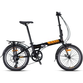 Resim Kron FD3000 20 Jant Katlanır Bisiklet Sarı-Siyah 