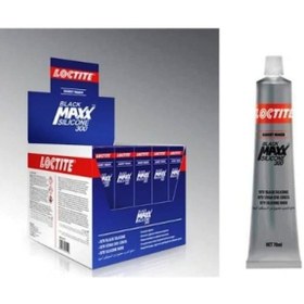Resim Loctite Black Maxx Silikon 300 Tb 70 Ml Isıya Dayanıklı Siyah Sıvı Conta 2 Adet 