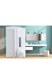 Resim Şeker Portakalım Vialli F4 Hazneli Köpük Sabun Dispenseri Aparatı 1000 ml Beyaz 