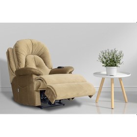 Resim Teknokonfor Efes Masajlı Tek Motor Sabit Baba Tv Koltuğu 