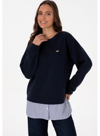 Resim U.s. Polo Assn. Kadın Lacivert Sweatshirt 50314211-vr033 Lacivert 