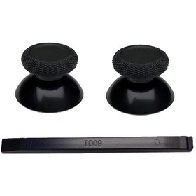 Resim Monyee Meta Oculus Quest 2/3s İçin Vr Joystick Takma Kapağı - 2 Adet Mantar Kafa + Siyah Çekiç Aracı 