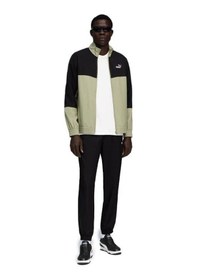 Resim Puma Woven Colorblock Tracksuit Erkek Eşofman Takımı 688173-82 Kahverengi 
