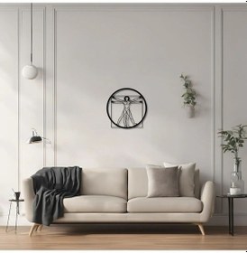 Resim Duvar Dekoru Hediyelik İnsan Evrimi Human Evo Metal Duvar Tablosu Soyut 