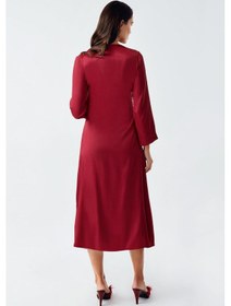 Resim İmaj 4000 Bordo Renk Saten 6lı Çeyizlik Set Bordo 