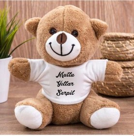 Resim Mutlu Yıllar Isimli Peluş Ayıcık 