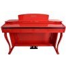 Resim Jwin Sapphire SDP-220 Çekiç Aksiyonlu 88 Tuşlu Dijital Piyano - Kırmızı 