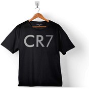 Resim Kendim Seçtim Futbol Ronaldo Cristiano Logo Baskılı Tişört Çocuk T-shirt 