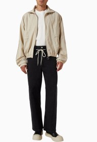 Resim Vitra Nylon Jacket Cropped Boxy Gri Erkek Spor Ceket - Gri / XL 