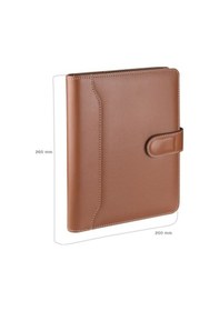 Resim Organizer Ajanda Tarihsiz Kareli 20x26 CM - Taba 
