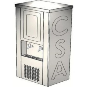 Resim Csa Inox Karacasan Endüstriyel Su Sebili 220V 80LT Kapasiteli 