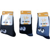 Resim Lilyy Baby & Kids Socks 3 Çift Çocuk Havlu Çorap 