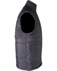 Resim Kışlık Polar Astarlı Yelek İş Güvenliği Ve Outdoor İçi Micro Konforlu Fonksiyonel Tasarım Siyah 
