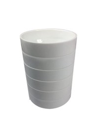 Resim Takımı 6 Adet Set Beyaz Melamin 12CM Derin Çorba Kasesi Hoşaf Yoğ 