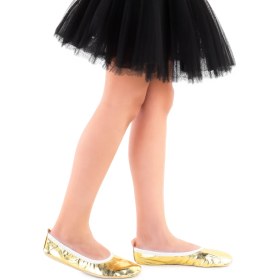 Resim Kiko Kids Prom 7525 Kız Çocuk Pisi Pisi Balo Dans Gösteri Ayakkabısı Altın 