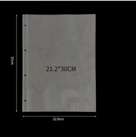 Resim 10 Adet Bağlayıcı Kollu Bağlayıcı Kollu Fotoğraf Albümü Bağlayıcı 1 Grid Card Page 