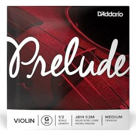 Resim D'Addario J814 1/2M Prelude G Keman Teli (Sol) 