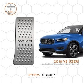 Resim Volvo Xc40 Krom Ayak Dinlendirme Pedalı 2018 Ve Üzeri 