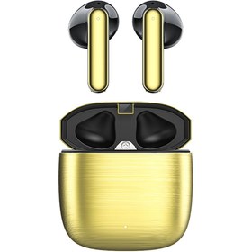 Resim Bluetooth Kulaklık Kablosuz Recci REP-W42 Bounty Hunter TWS V5.2 Versiyon Gold 