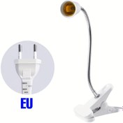 Resim 1 adet AB Fişinden E27 Lamba Tutucu Ampul Tabanı, 360° Lamba Soketi 220-240V ile ON/OFF Anahtarı, Çeşitli Aydınlatma Sahneleri İçin Uygun 