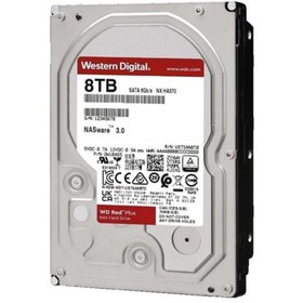 Resim WESTERN DIGITAL WD 8TB RED PLUS 80EFPX 256MB 5400RPM SATA-3 NAS DİSKİ 