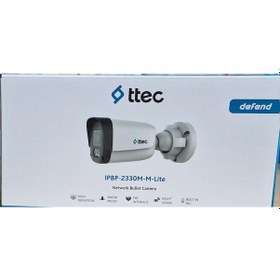 Resim Ttec Ipbp-2330m-m-lite 2mp 2.8mm Sabit Lensli Ir Ip Bullet Kamera 