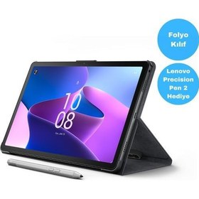 Resim Lenovo Tab M10 Plus 3. Nesil (2023) 4/128 GB Pen2 + Folio Case TB-128FU - ZAAM0175TR Grey 