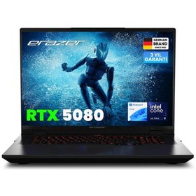 Resim ERAZER Beast 18 X1 MD62731 Intel Ultra 9 275HX 32GB RAM 2TB SSD RTX5080 18" 240Hz QHD+ IPS W11H Oyuncu Laptop 