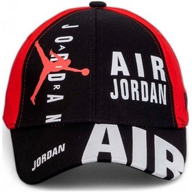 Resim Siyah Air Jordan Basketbol Beyzbol Şapkası - Standart Siyah 