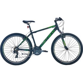 Resim Carraro Force 600 V Fren 21 Vites 26 Jant Dağ Bisikleti Siyah Yeşil 43 Kadro 