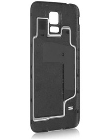 Resim Samsung Uyumlu Galaxy S5 Arka Batarya Kapak-Siyah 